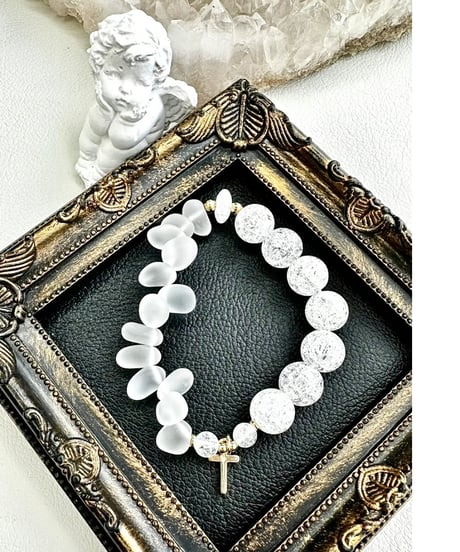 Matte Crystal × Crackle Quartz