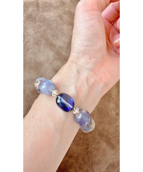 High Quality Blue Sapphire × High Quality Blue Topaz × Blue Chalcedony （限定）