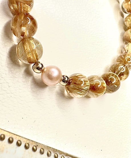 High Quality Golden Rutile Quartz