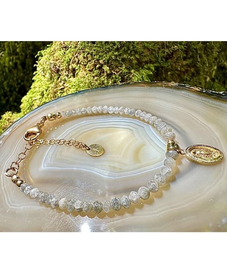 White Diamond Faceted Round Gemstone