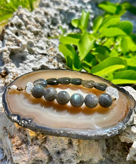 High Quality Labradorite × High Quality Labradorite　(限定2本）