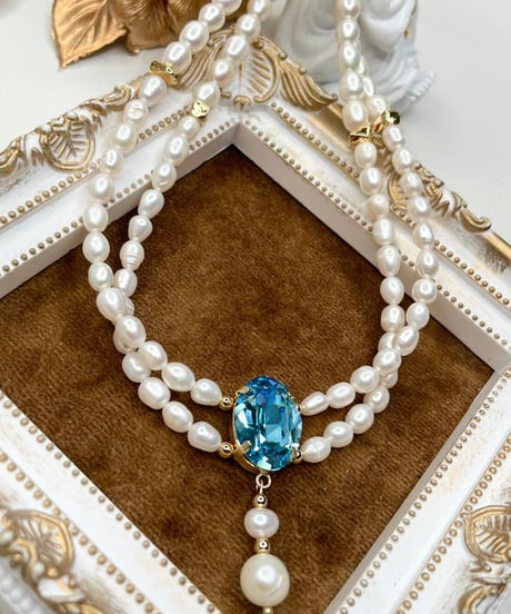 Pearl necklace（White）