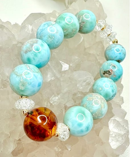 Cuprite Larimar × Amber（限定１本）