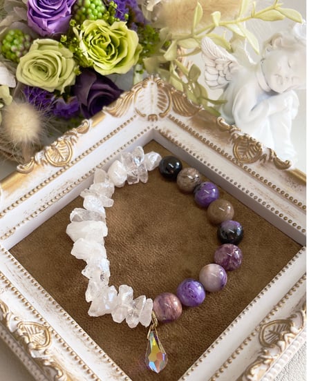 Charoite ×  Crystal