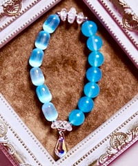 Selenite × Aquamarine