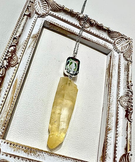 ゴールデンヒーラーレムリアンシード × vintage glass （限定１本）