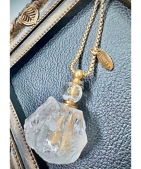 Healing Quality Bottle Pendant Necklace
