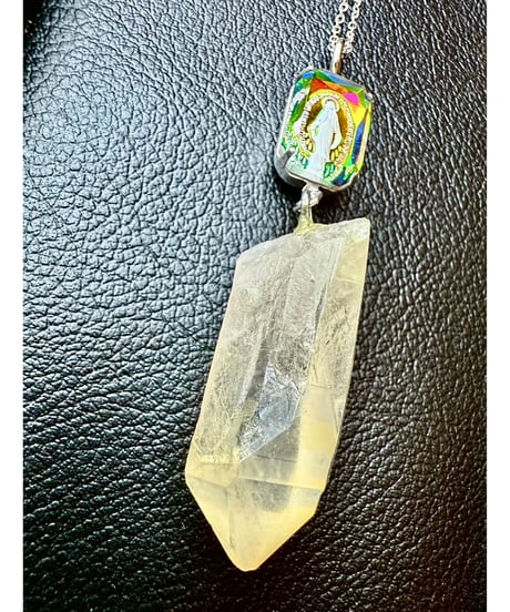 ゴールデンヒーラーレムリアンシード × vintage glass （限定１本）