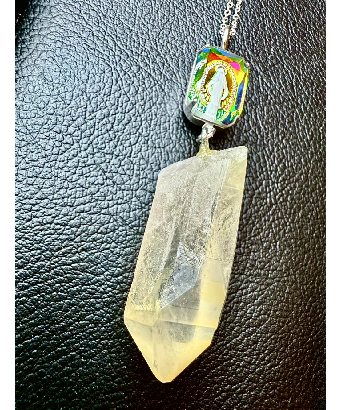 ゴールデンヒーラーレムリアンシード × vintage glass （限定1本