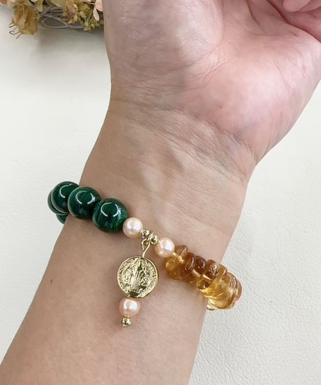 Malachite × Citrine