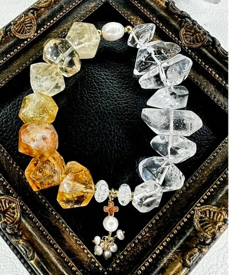 Citrine ✖ High Quality Quartz（限定数本）