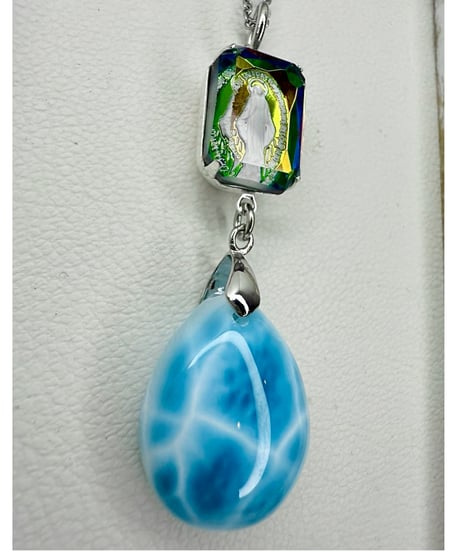 High Quality Ice Larimar × vintage glass（限定１本）