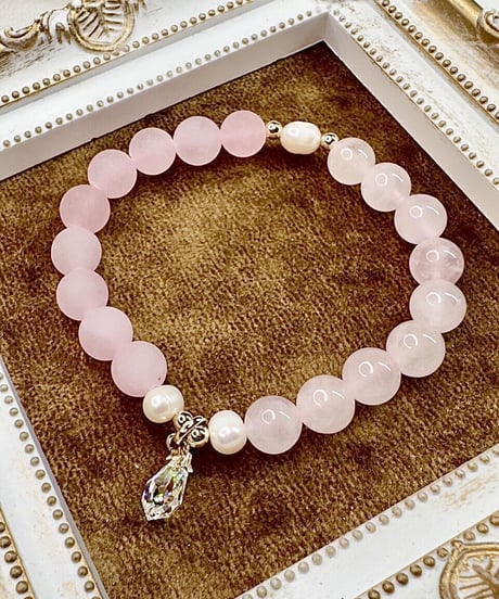 Matte Rose Quartz × Rose Quartz
