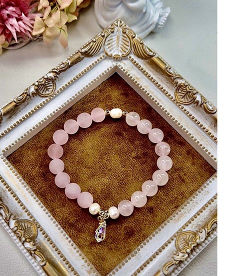 Matte Rose Quartz × Rose Quartz