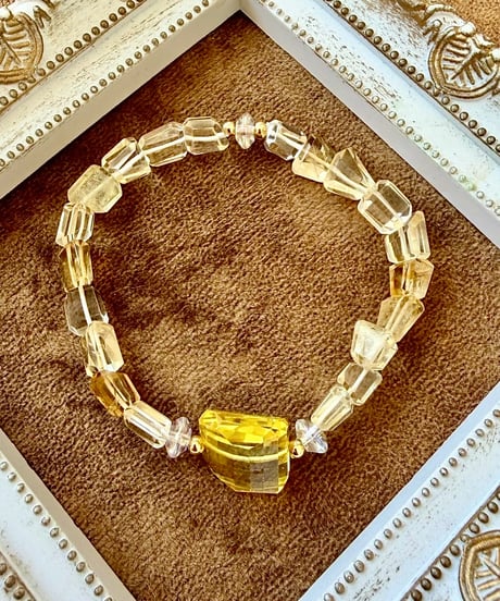 High Quality Yellow Sapphire × High Quality Citrine（限定数本）