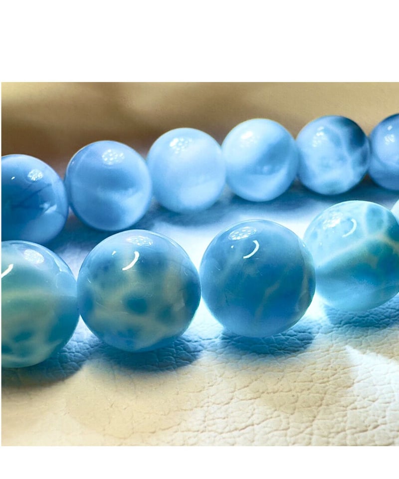 【高品質】ラリマー 11mm 内径16.5cm 美しい高ランク ラリマー 11mm 内径16.5cm 美しい高ランク