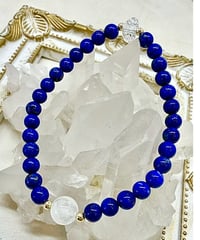 High Quality Himalaya Crystal × High Quality Lapis Lazuli