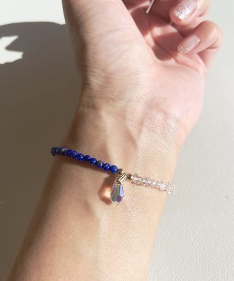 Herkimer Diamond×Lapis Lazuli