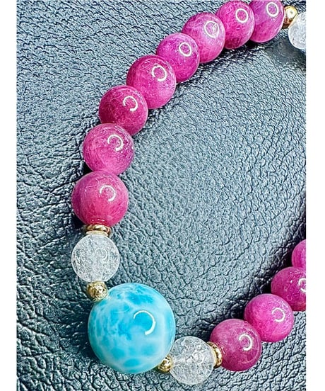 Ruby × High Quality Larimar