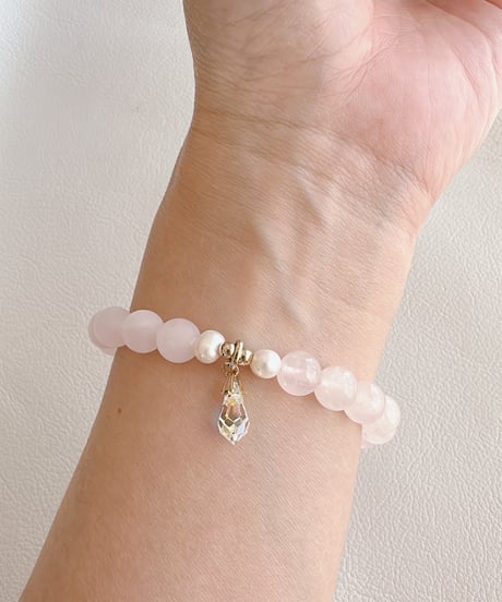 Matte Rose Quartz × Rose Quartz