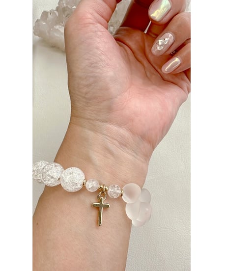 Matte Crystal × Crackle Quartz