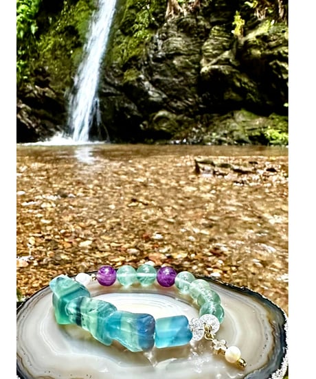 Raw Fluorite × Fluorite
