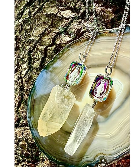 レムリアンシードクリスタル × vintage glass （限定１本）