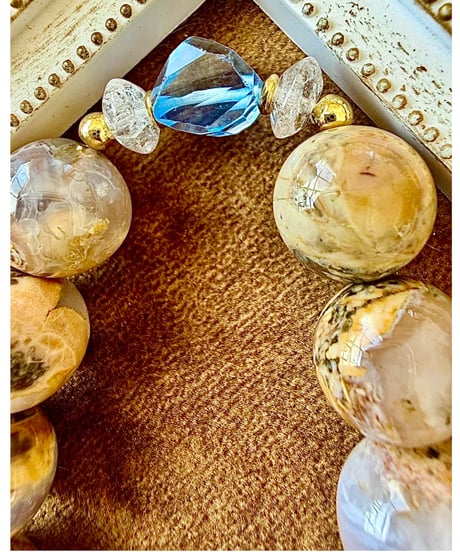 High Quality Blue Sapphire × High Quality Blue Topaz × Blue Chalcedony （限定）