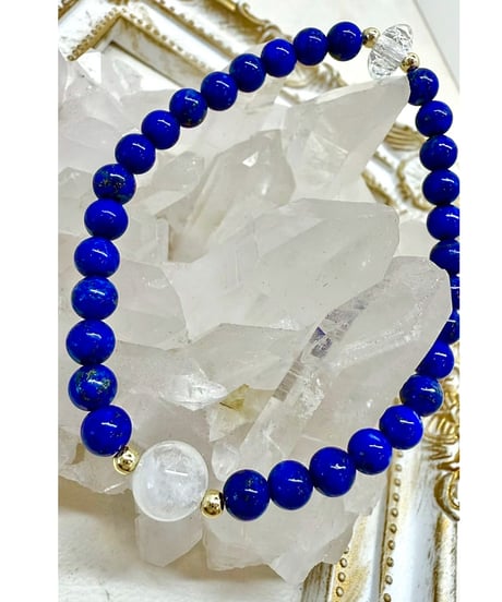 High Quality Himalaya Crystal × High Quality Lapis Lazuli