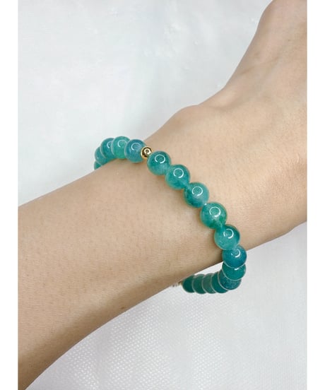 High Quality Emerald × High Quality Golden Rutile Quartz （限定１本）
