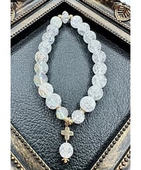 Rainbow Crackle Quartz × Crackle Quartz