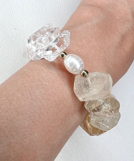 Citrine ✖ High Quality Quartz（限定数本）