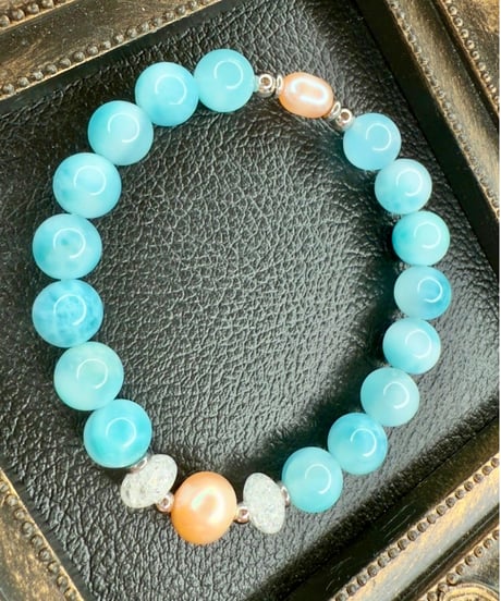 Ice Larimar × Pearl（限定1本）