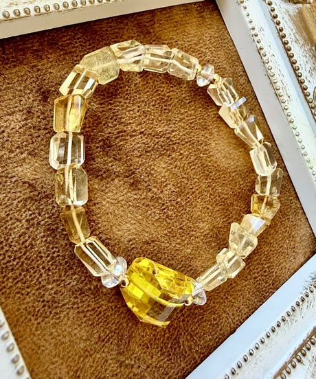 High Quality Yellow Sapphire × High Quality Citrine（限定数本）