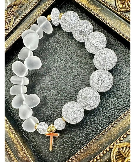 Matte Crystal × Crackle Quartz