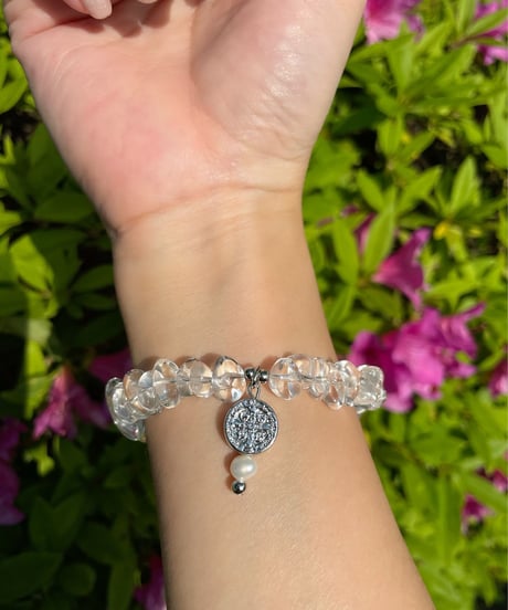 crystal×crystal bracelet