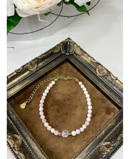 pink opal bracelet