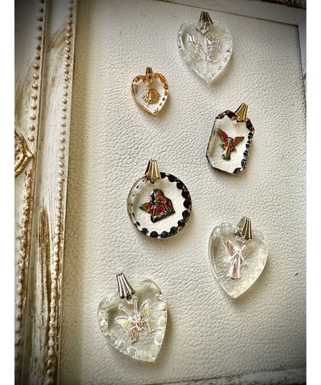 vintage galass  Angel