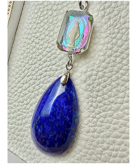 High Quality lapis lazuli × vintage glass（限定１本）