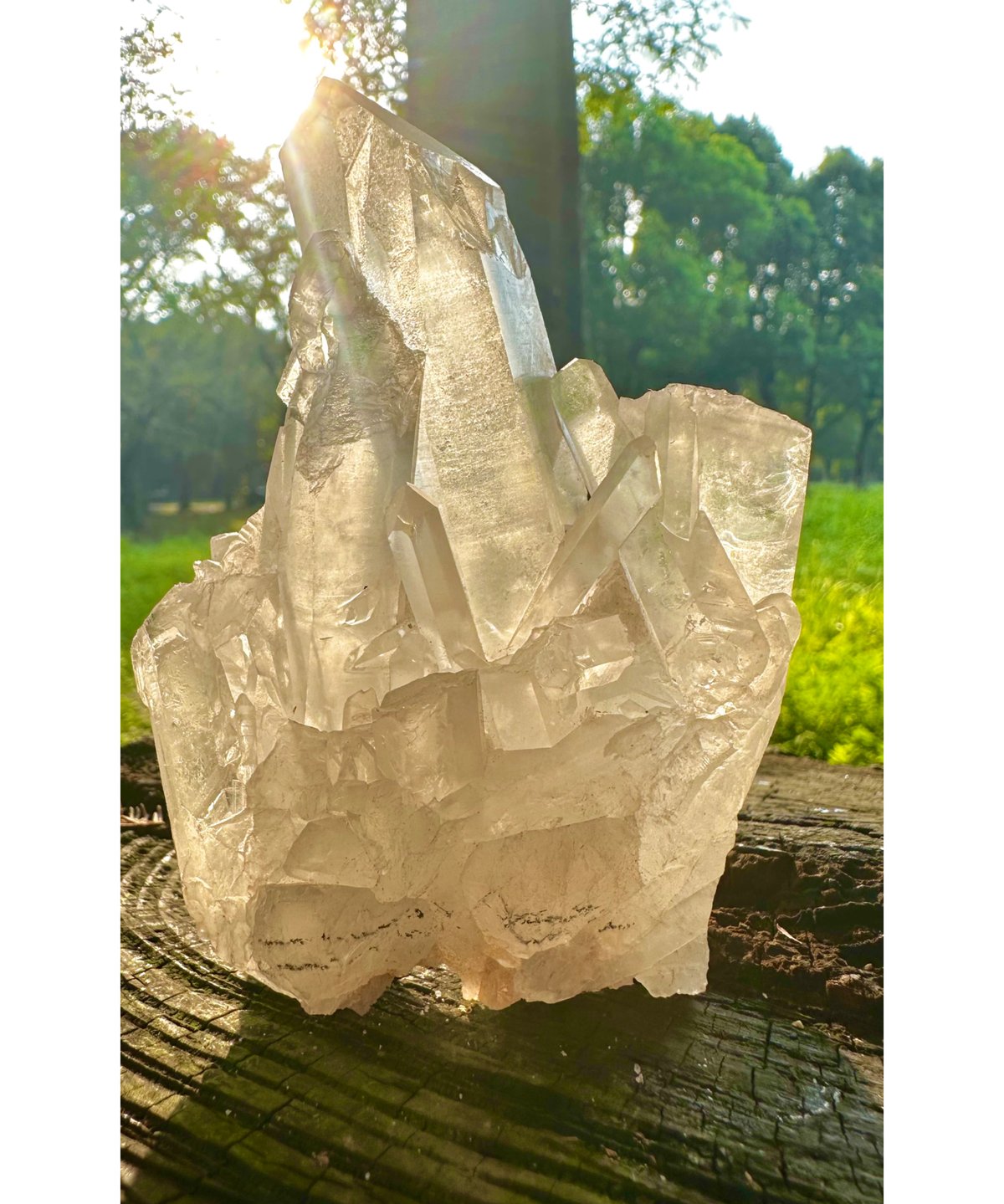 ヒマラヤ水晶クラスター 天然石 一点物 ヒマラヤ水晶クラスター（一点