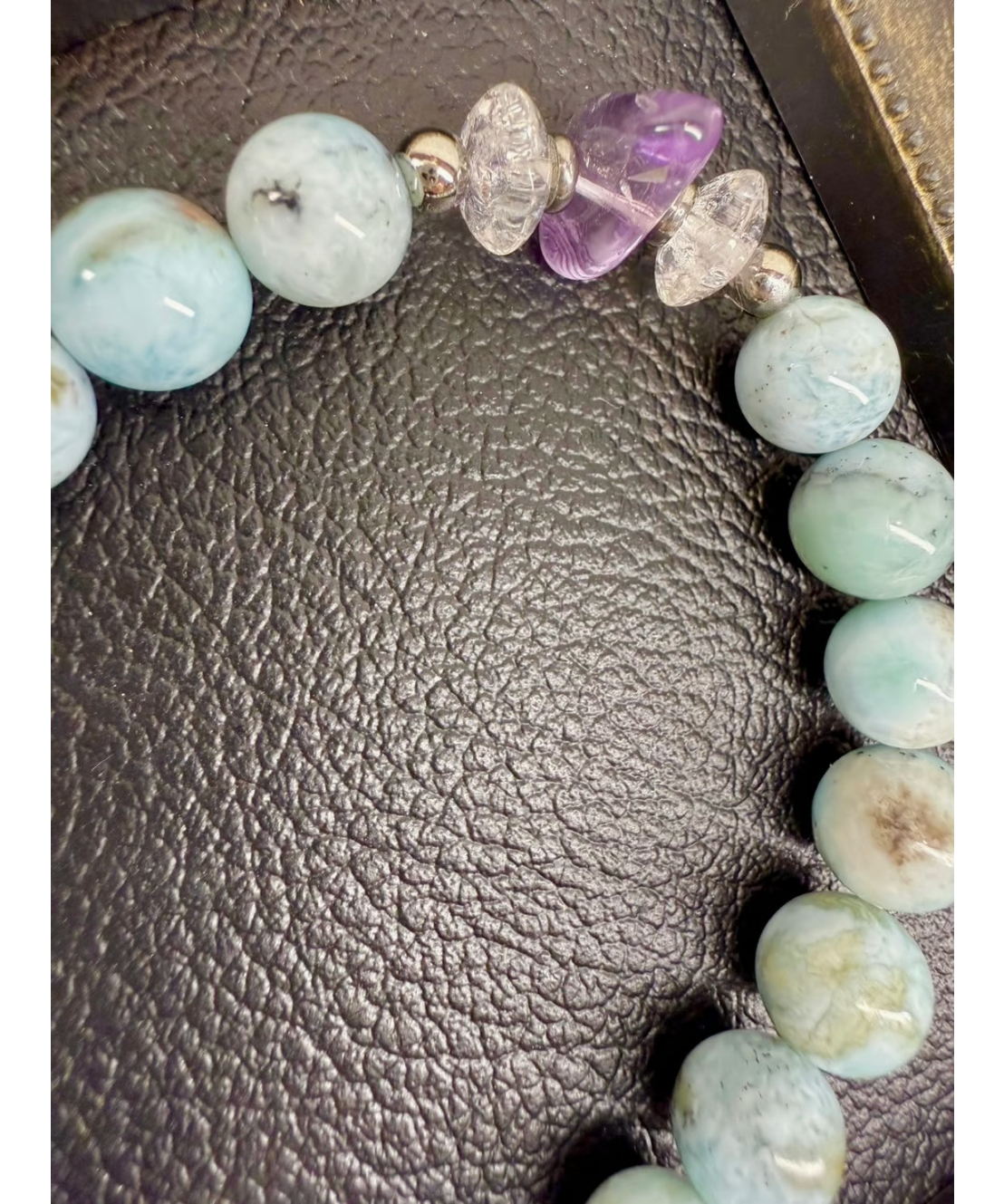 ラリマーキラキラカット9.5mm♡♡トルマリン蝶々 Cuprite Larimar （限定1本） | UNITY