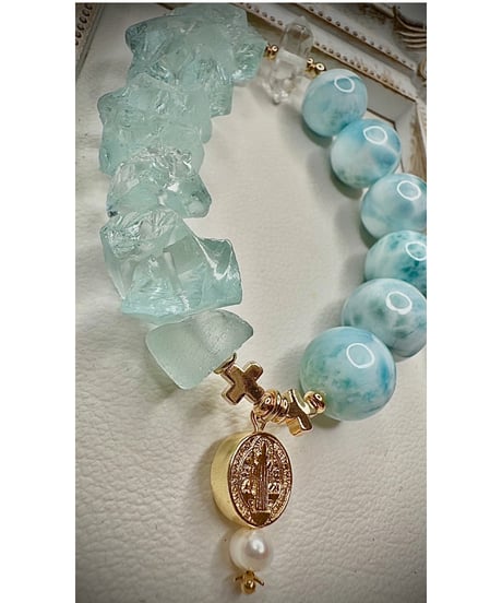 Larimar ×Cyan Crystal