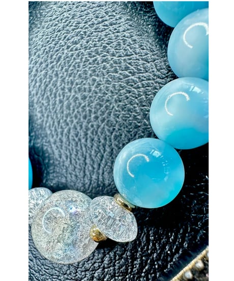 Ice Larimar heart × Ice Larimar　(限定１本)
