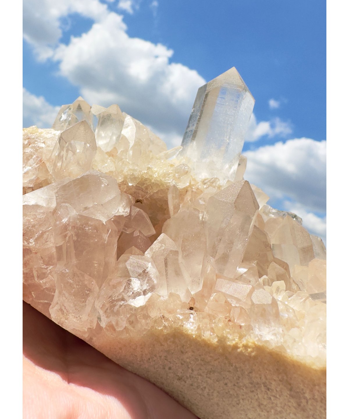 穏やかなヒマラヤ水晶/1点もの 楽天市場】【レア 1点物】ヒマラヤ水晶 クラスター すいしょう