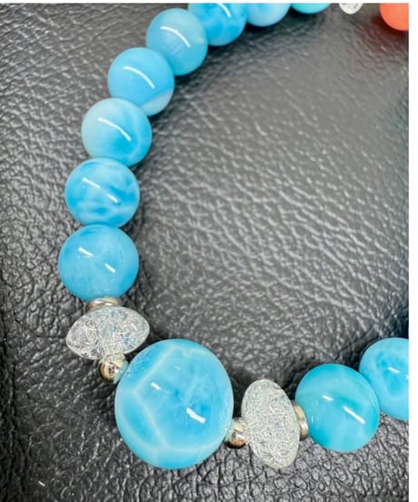 High Quality Larimar × High Quality Ice Inca Rose