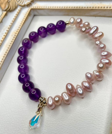 amethyst ×  pearl