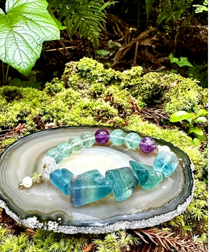 Raw Fluorite × Fluorite | UNITY