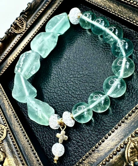 Raw Fluorite × Fluorite