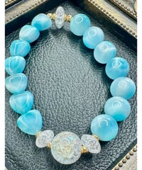 Ice Larimar heart × Ice Larimar　(限定１本)