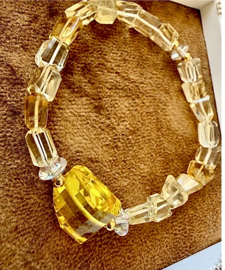 High Quality Yellow Sapphire × High Quality Citrine（限定数本）